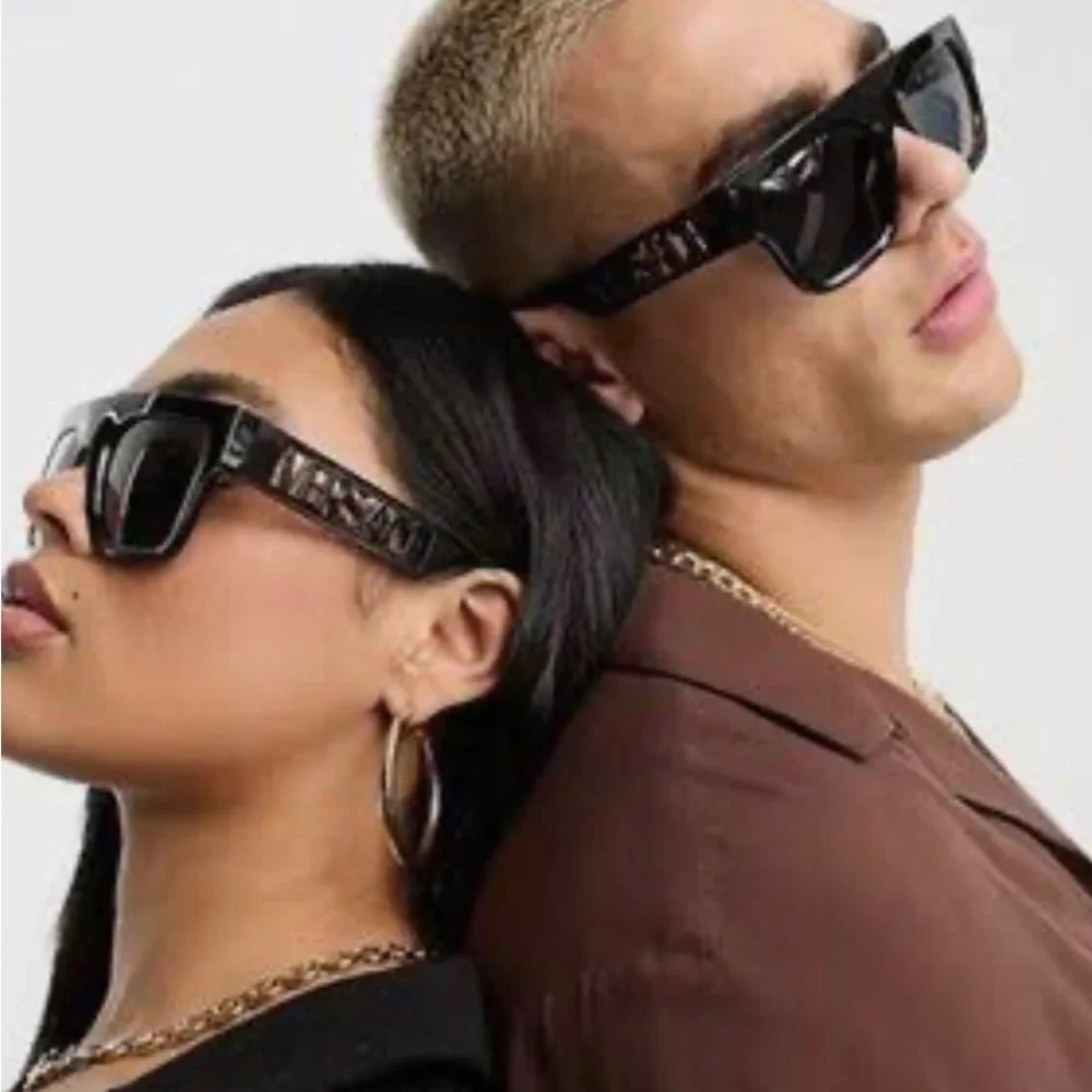 New Versace 4430U Sunglasses GB1/81 - Black - Polar Dark Grey